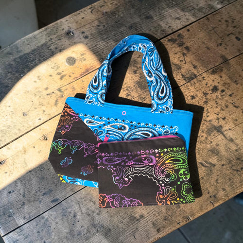 Petite bandana tote
